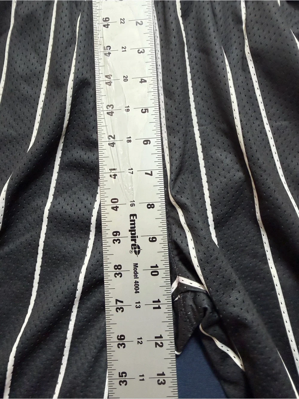 Rebel Minds Polyester Size med NWT Pinstripe Mesh Shorts